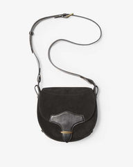 botsy small suede satchel bag