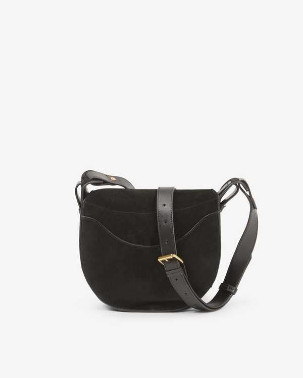 botsy small suede satchel bag