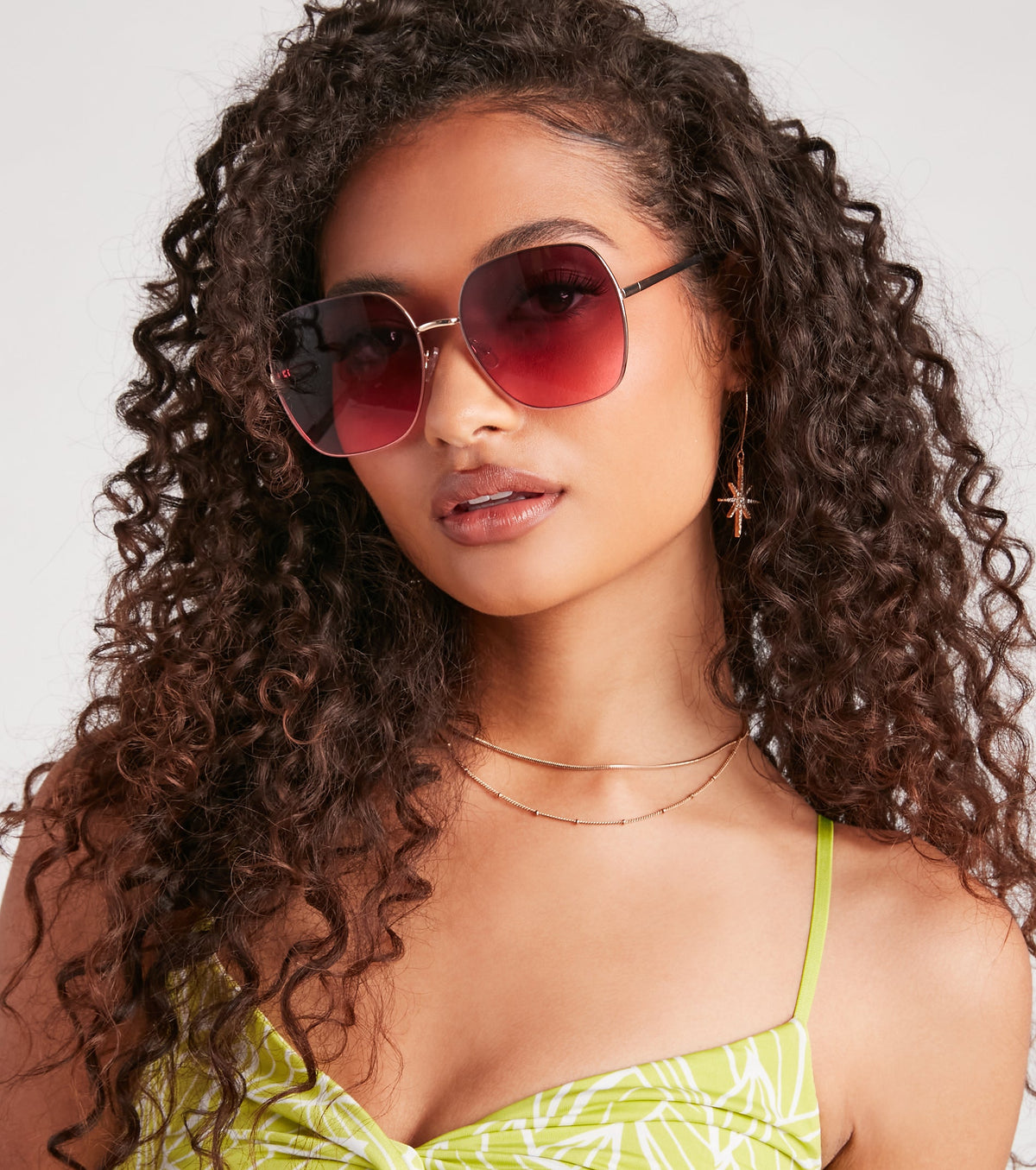 Smoke And Mirrors Square Sunglasses